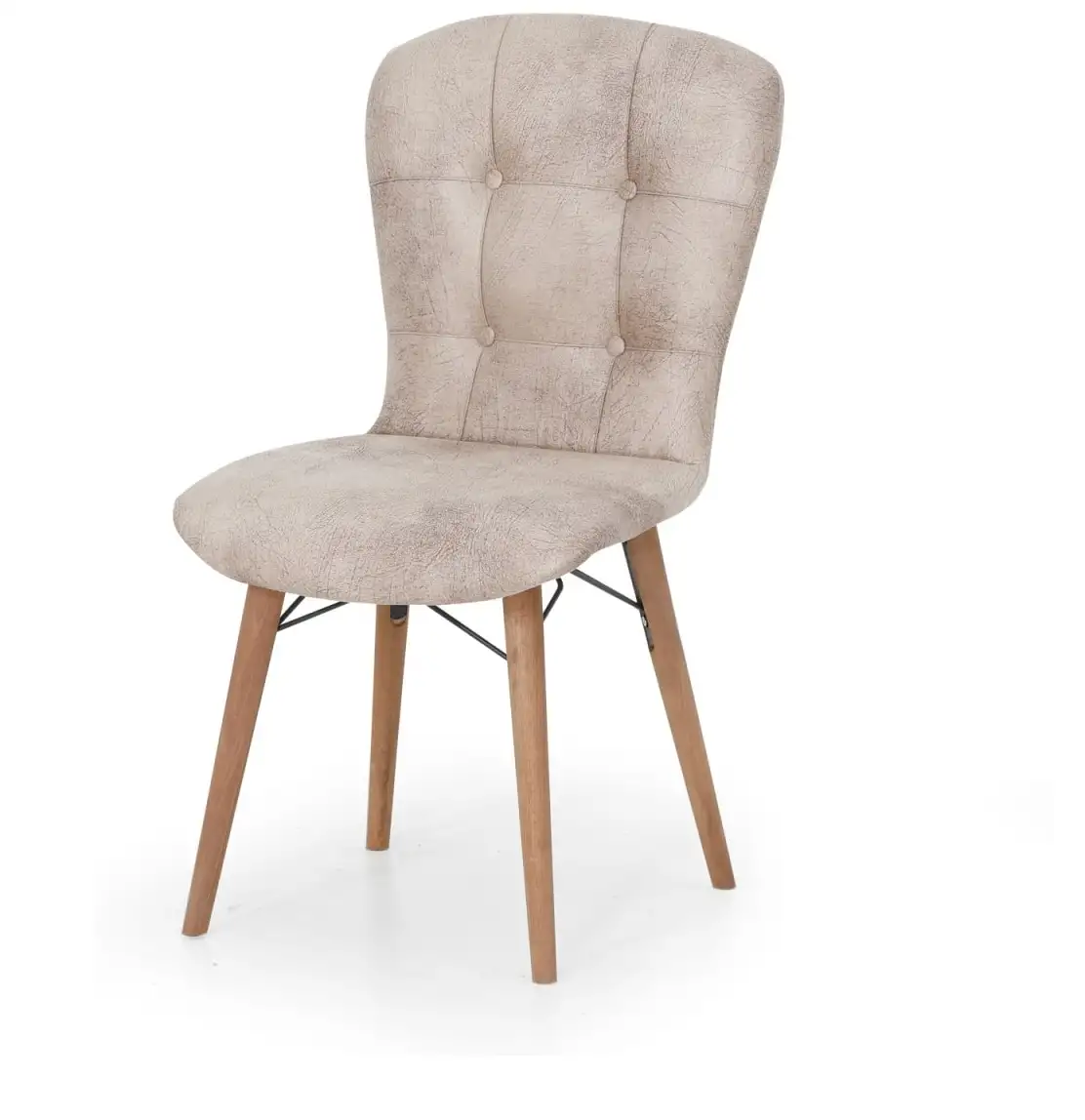 Scaun living tapitat bej Beluga Homs