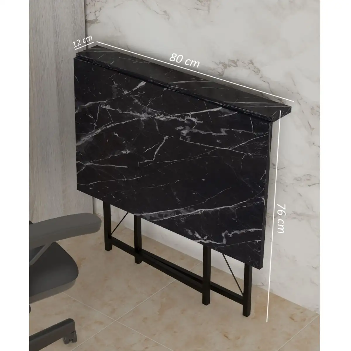 Masa  pliabil cu cadru metalic Homs  seria 440,80 x 60 x 70 cm,20648