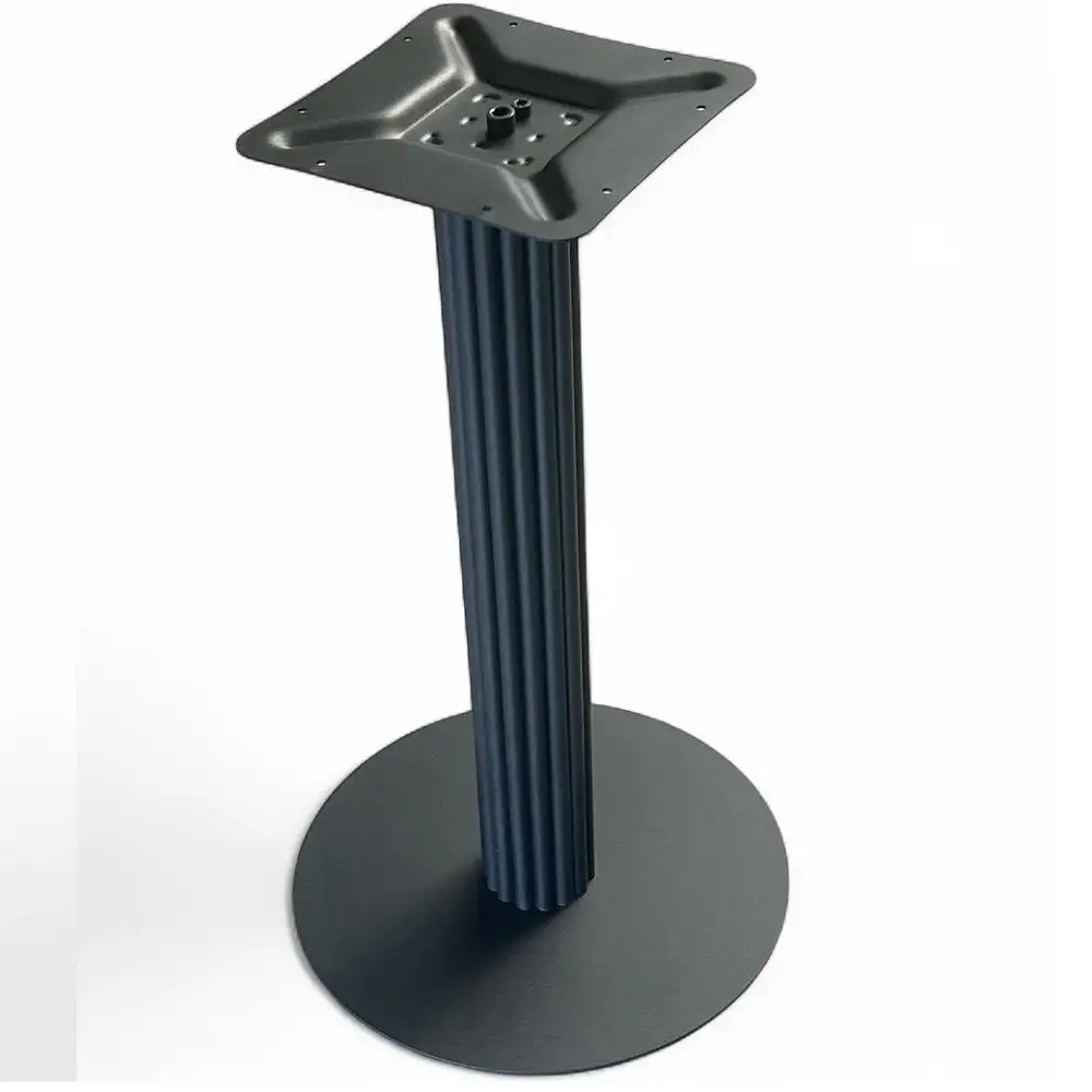 Picior metal pentru masa Cama,negru