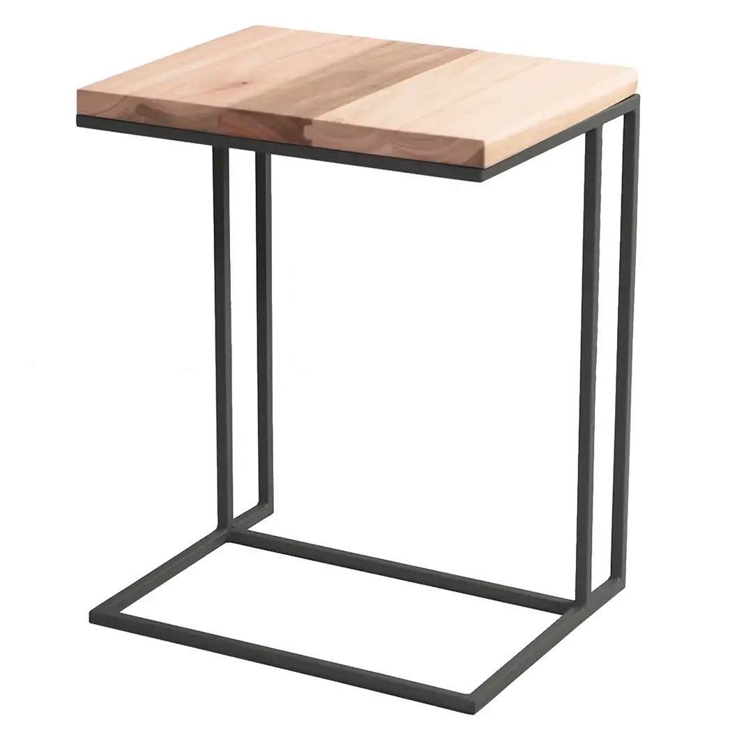 Masuta de cafea din lemn ,Homs, 50 x 35 x 60 cm, negru/nuc, 30316